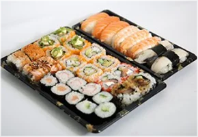 16 inside out mix, 9 maki mix, 8 nigiri mix